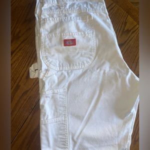 White dickies carpenter pants